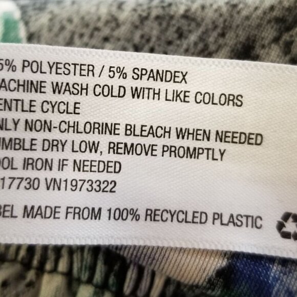 Wild Fable Dress Long Sleeve Purple Blue Floral XS Long Sleeve Ruffled Bottom - Picture 7 of 7